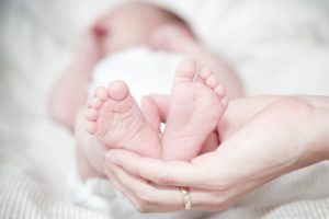 Natural Childbirth - Baby feet